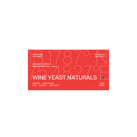 Melkodige Estate | Wine Yeast Anaerobic Naturals | Light Roast