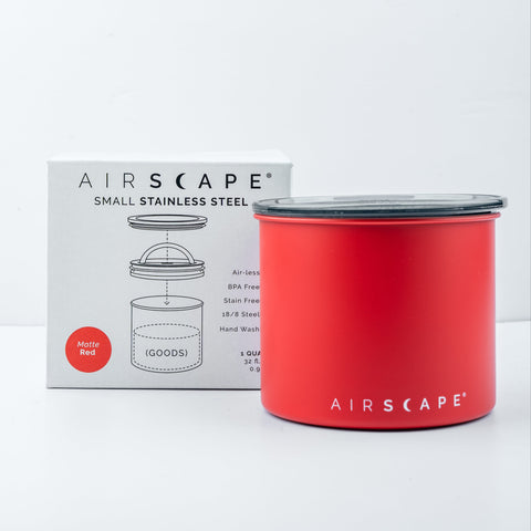 AIRSCAPE stainless matte- Red
