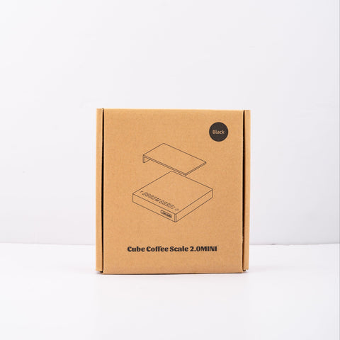 MHW cube coffee scale- Black