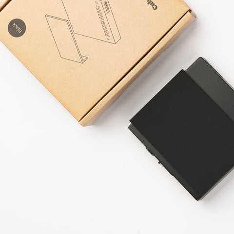 MHW cube coffee scale- Black