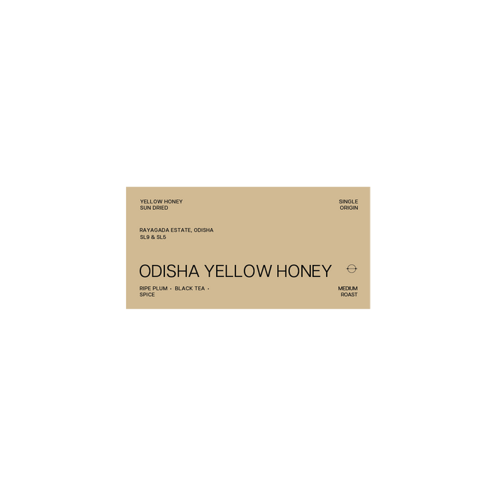 Odisha Yellow Honey | Yellow Honey Sun Dried | Medium Roast