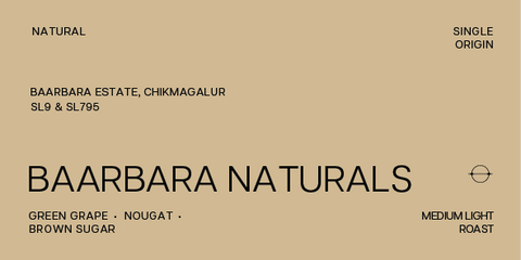 Baarbara Naturals | Natural | Medium Light Roast