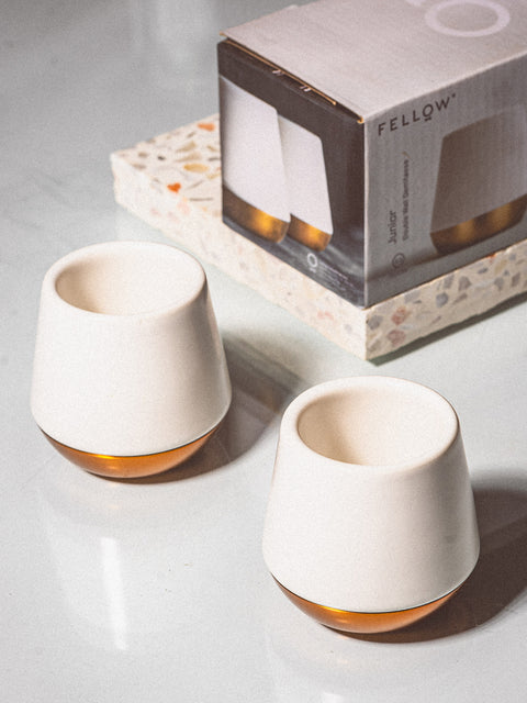 Fellow Joey Demitasse Ceramic Cup - 2.3 Oz (Pack of Two)