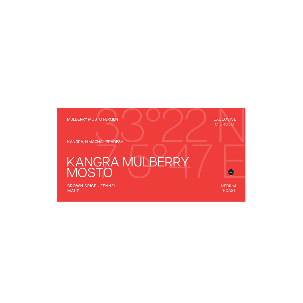 Kangra, Himachal Pradesh | Mulberry Mosto Ferment | Medium Roast