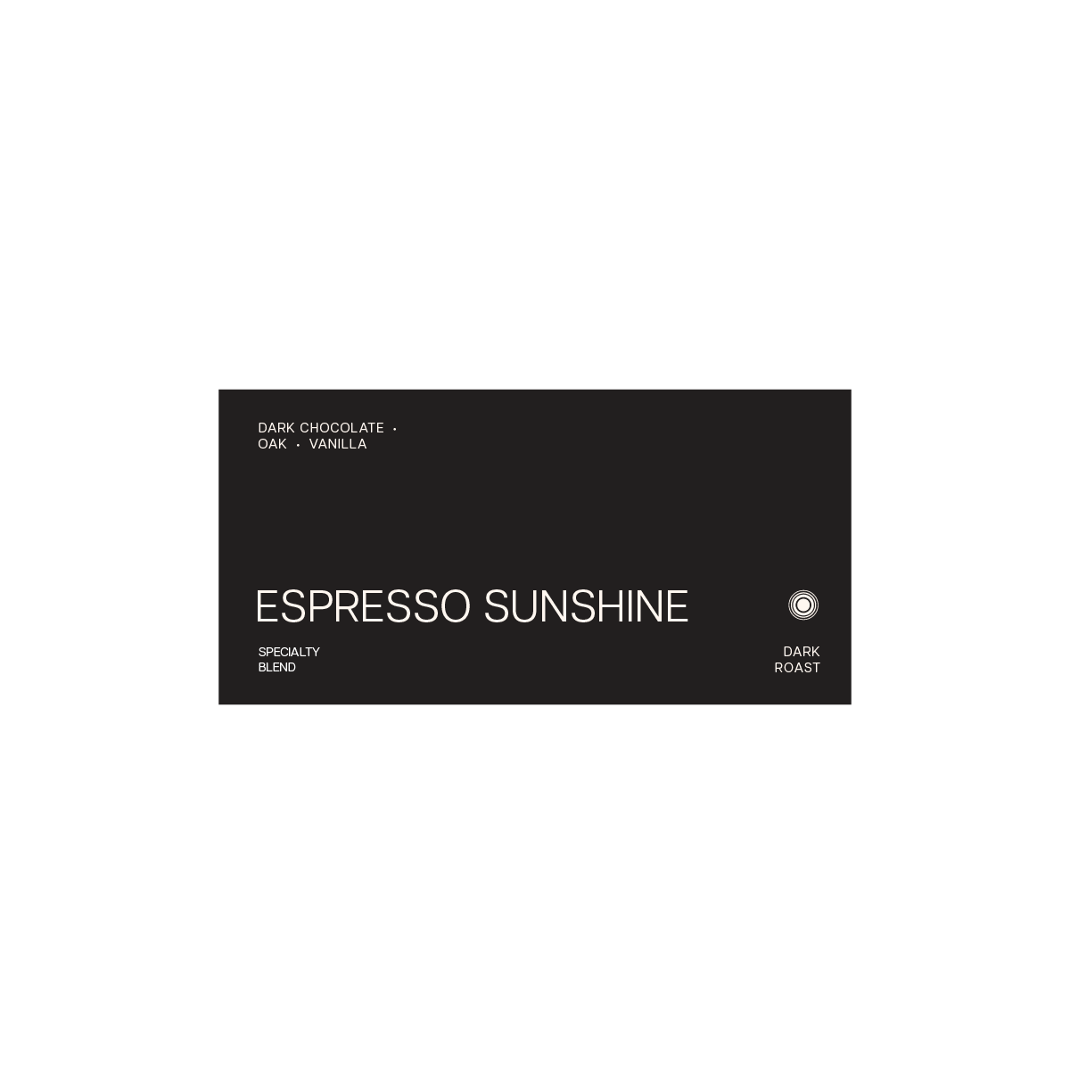 Espresso Sunshine